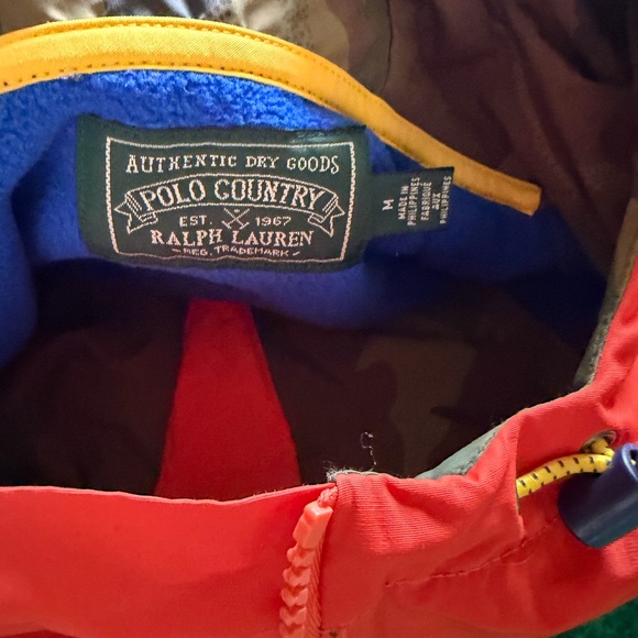 VTG Polo by Ralph Lauren Colorful Fleece with Expedition Patch - Picture 8 of 12